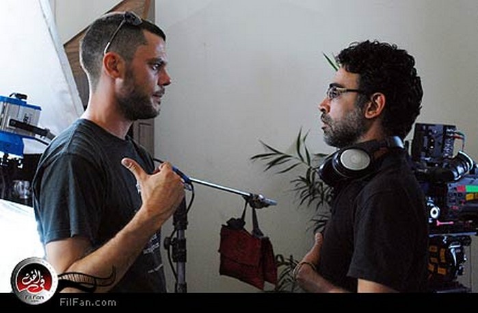 حوار بين المخرج هاني خليفة ومدير التصوير كريم الحكيم قبل تصوير أحد المشاهد