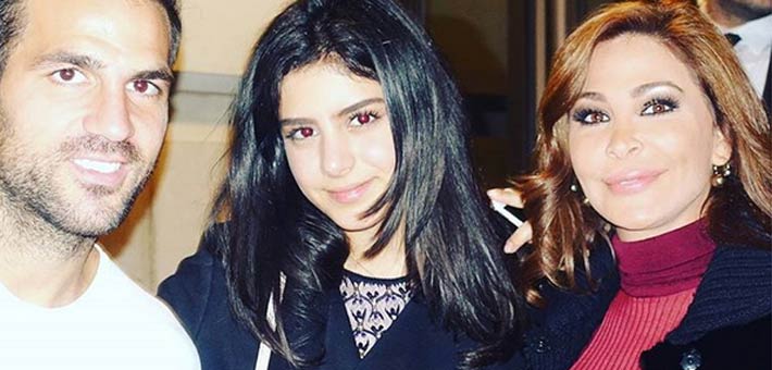 إليسا بصحبة فابريجاس 