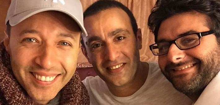 أحمد فهمي وأحمد السقا ووليد منصور