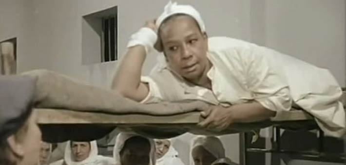 الفنانة الراحلة فايزة عبد الجواد في أحد الأفلام