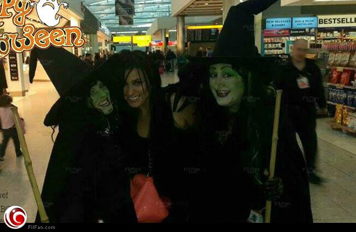 فرح يوسف تحتفل بالهالوين