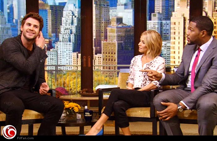  ليام هيمسورث في حواره ببرنامج &quot;Live with Kelly and Michael&quot;