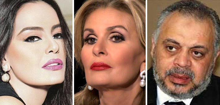 أشرف زكي ويسرا وشريهان