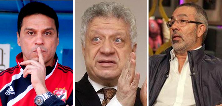 مدحت العدل ومرتضى منصور وحسام البدري