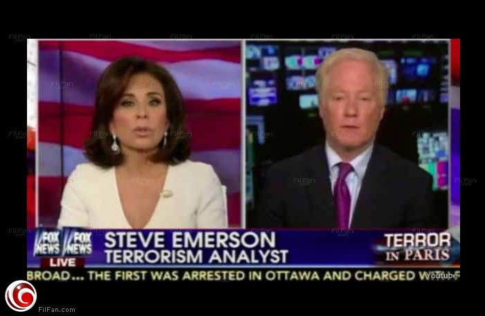 مذيعة قناة &quot;فوكس&quot; خلال حديثها مع محلل شؤون الإرهاب