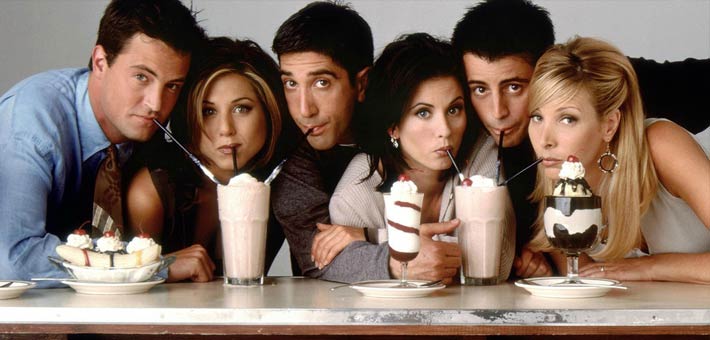 أبطال مسلسل Friends 