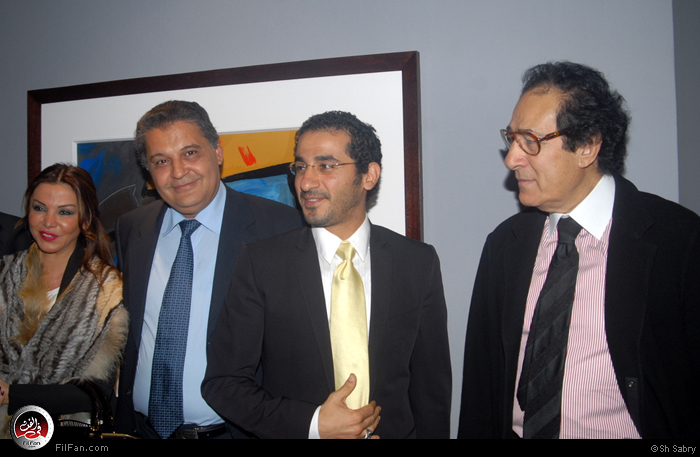 فاروق حسني وأحمد حلمي ومحسن جابر ورزان