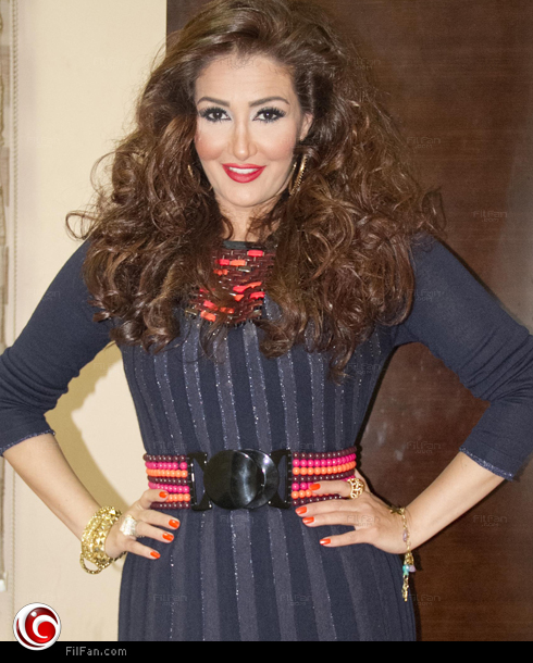 غادة عبد الرازق كما ظهرت في الحلقة 