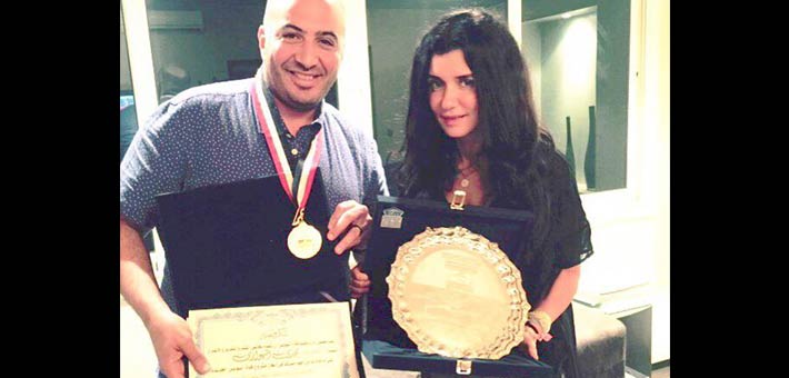 غادة عادل وزوجها المخرج مجدي الهواري