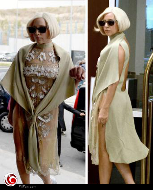 صورة لاستعراض فستان ليدي جاجا