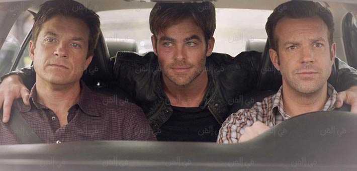 جيسون بيتمان مع أبطال Horrible Bosses 2