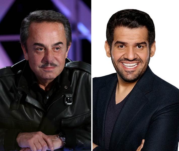 حسين الجسمي وملحم بركات