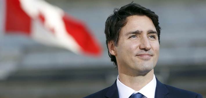 رئيس وزراء كندا جستن ترودو
