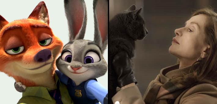فيلمي elle وzootopia