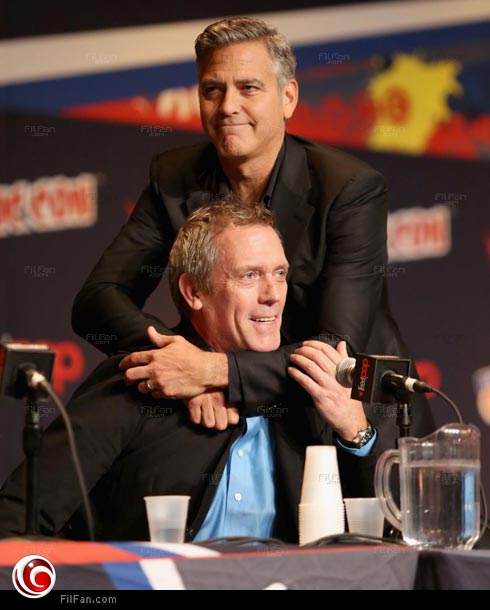 جورج كلوني يفاجئ الجميع بحضور &quot;Comic Con&quot;