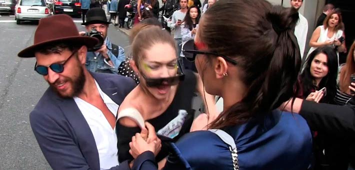 محاولة التحرش بجيجي حديد