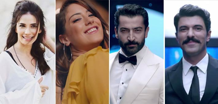 سونجول أودان وكينان أميرزالي أوغلوا وإنجين أكيزريك وهازال كايا