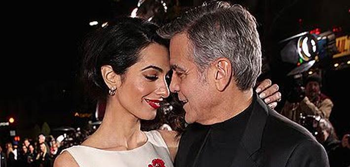 جورج كلوني وأمل علم الدين