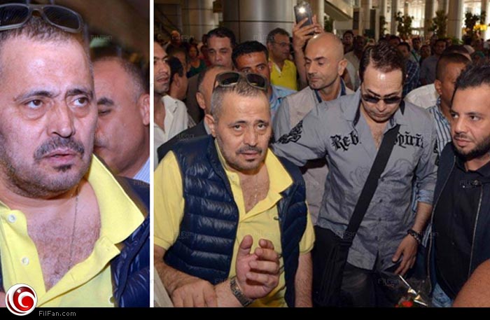 جورج وسوف في مطار القاهرة