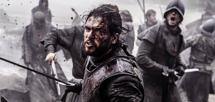 "جون سنو" في معركته الملحمية ضد "رامسي بولتون"