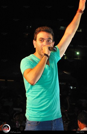 كريم محسن خلال الحفل