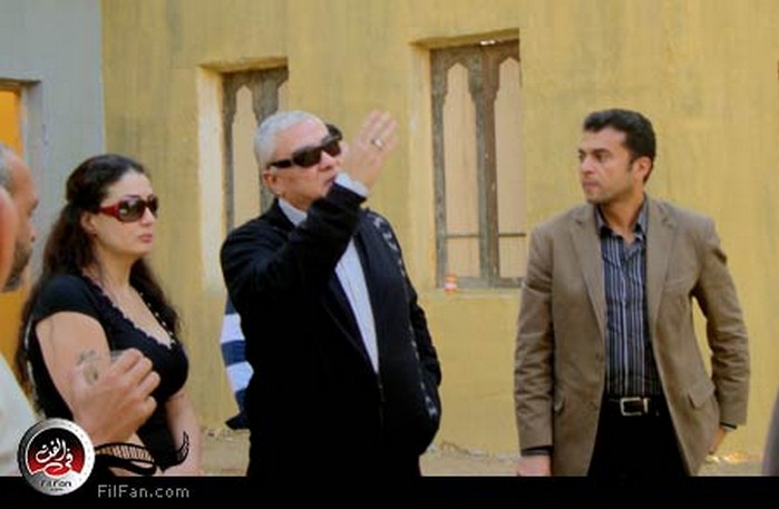 غادة عبد الرازق تتفقد ديكورات &quot;سمارة&quot;