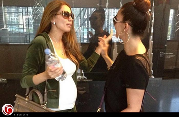 غادة وروتانا وبطنها 