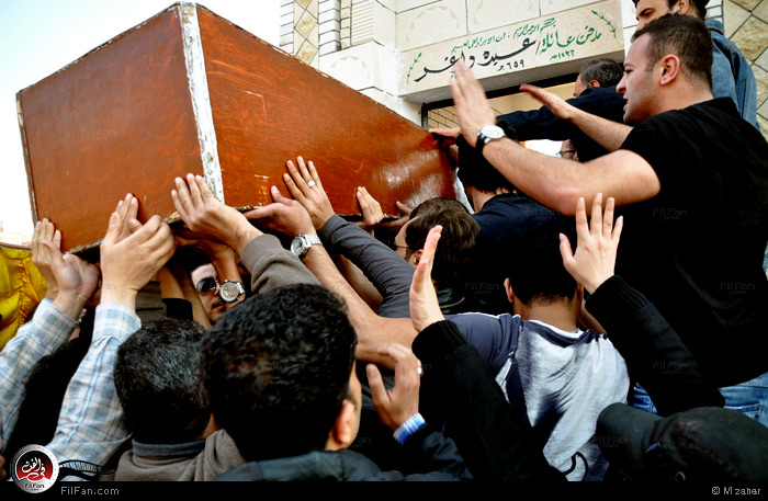 دفن جثمان داغر في مدافن العائلة