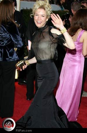 رينو زيلويجر في حفل توزيع جوائز &quot;جولدن جلوب&quot; العام الماضي