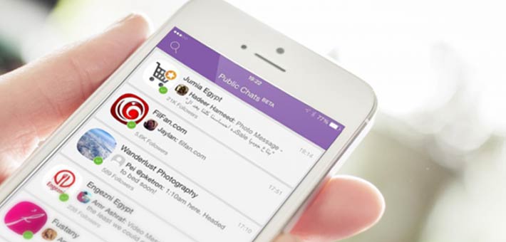 FilFan.com على قناة فايبر للتواصل الاجتماعي &quot;الدردشات العامة&quot; 