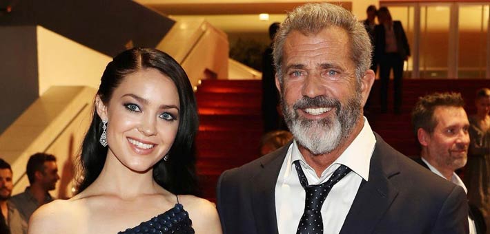 ميل جيبسون وصديقته روزليندا روس