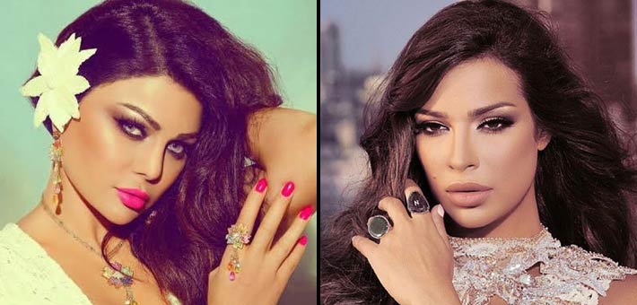 نادين نجيم وهيفاء وهبي 