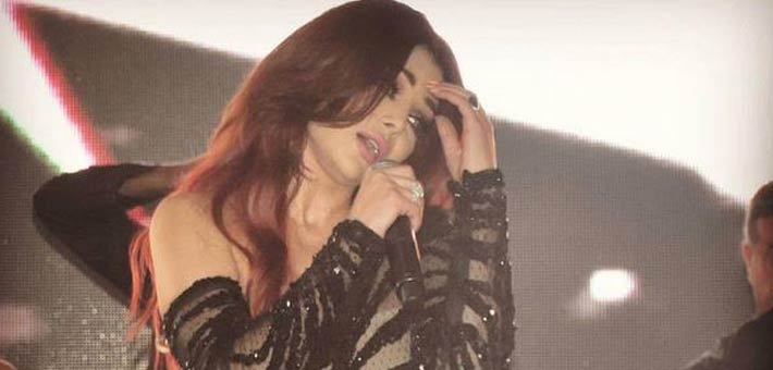 هيفاء وهبي في حفلها بالمغرب