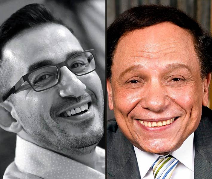 عادل إمام وأحمد حلمي 