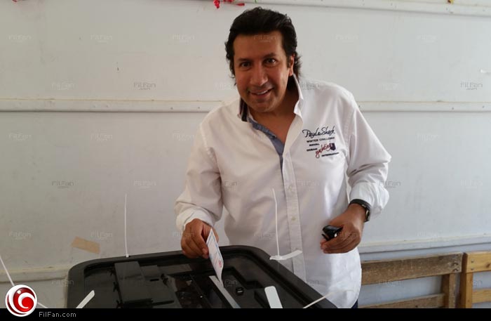 هاني رمزي أثناء اختيار رئيس مصر