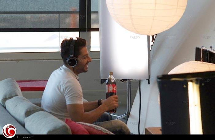 صورة جديدة من كواليس إعلان حماقي