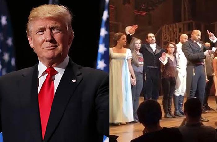 ترامب وصناع مسرحية هاملتون