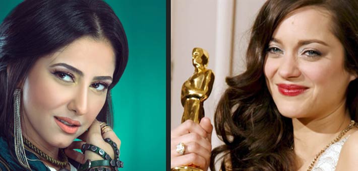 ماريون كوتيار وحنان مطاوع