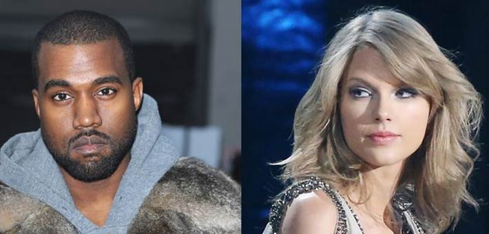 تايلور سويفت وكاني ويست