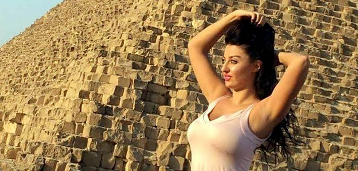 صافينار في الأهرامات