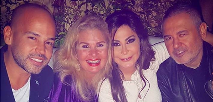 إيلي صعب وإليسا ويسرا وأبو