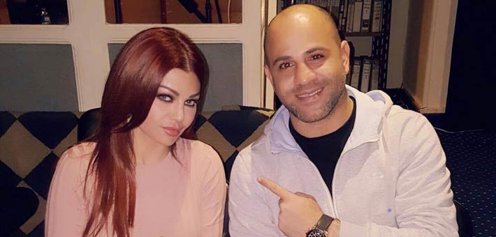 عزيز الشافعي مع هيفاء وهبي