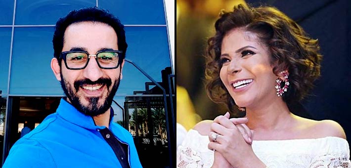 منى زكي وأحمد حلمي