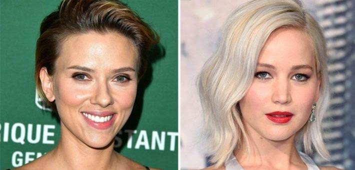 جنيفر لورانس وسكارليت جوهنسون