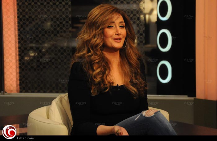 غادة عبد الرازق كما ظهرت في الحلقة