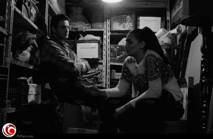 حورية وخالد أبو النجا في مشهد من الفيلم