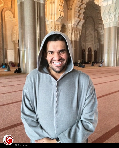 حسين الجسمي في مسجد الحسن الثاني