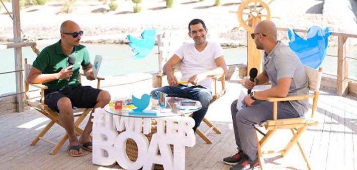 عمرو واكد في لقائه مع Twitter