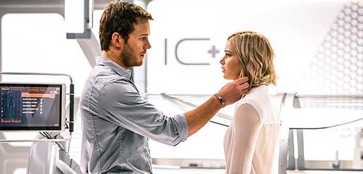 جينفر لورانس وكريس برات