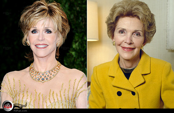 جين فوندا ونانسي ريجان